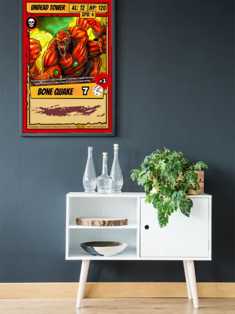 Undead Tower Fantasy Wall Art from Ward TCG