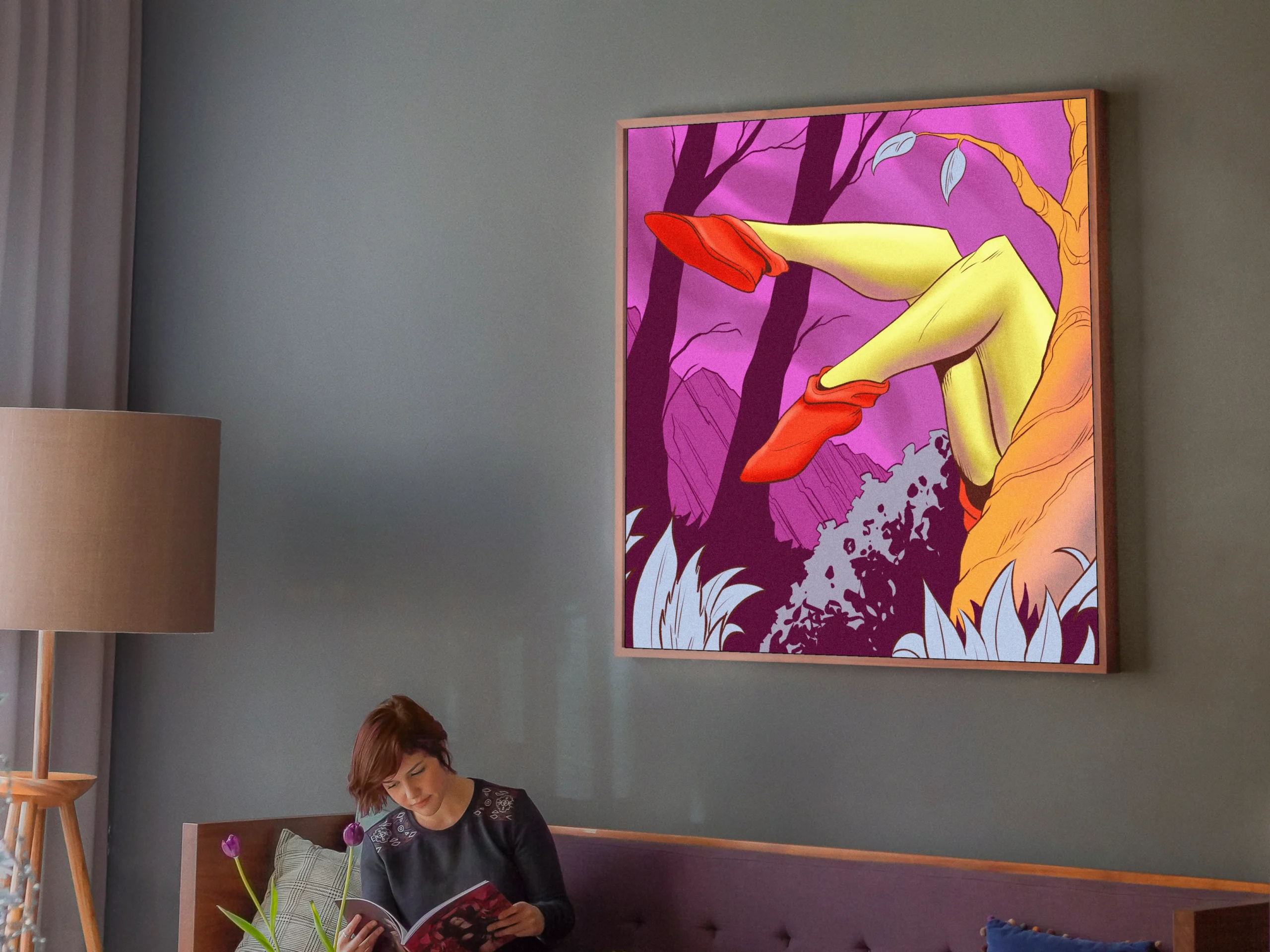 Unfortunate Circumstances Art Canvas Print from Ward TCG - Image 3