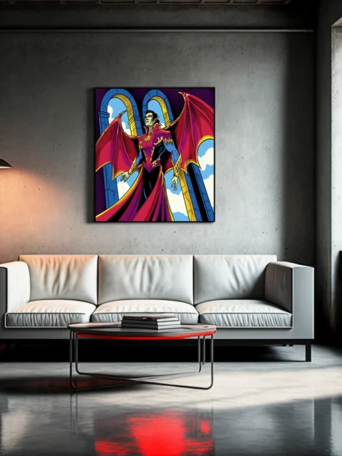 Vampire Lord Art Fantasy Art Print from Ward TCG