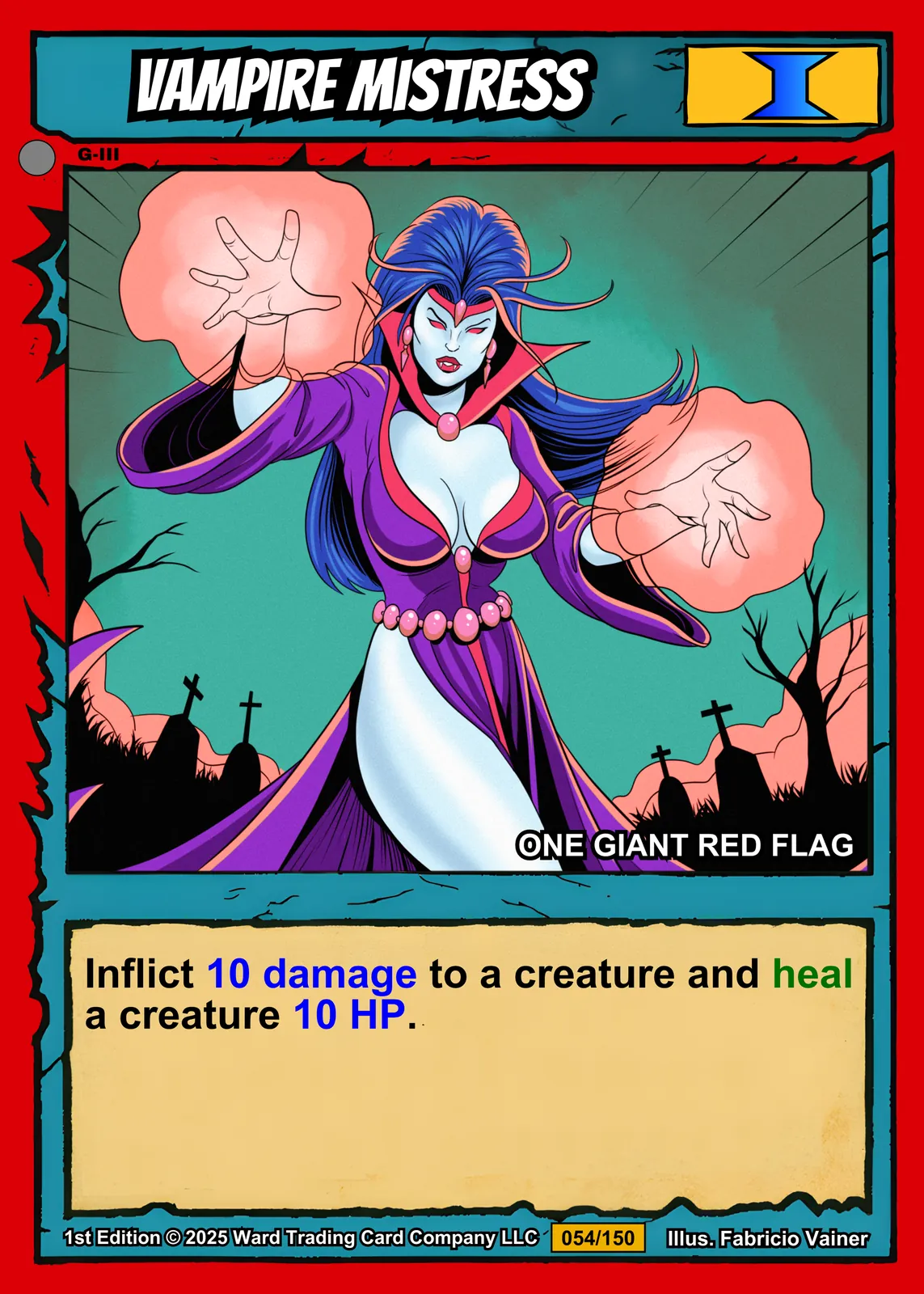 Vampire Mistress Gallery Canvas Print from Ward TCG - Image 2