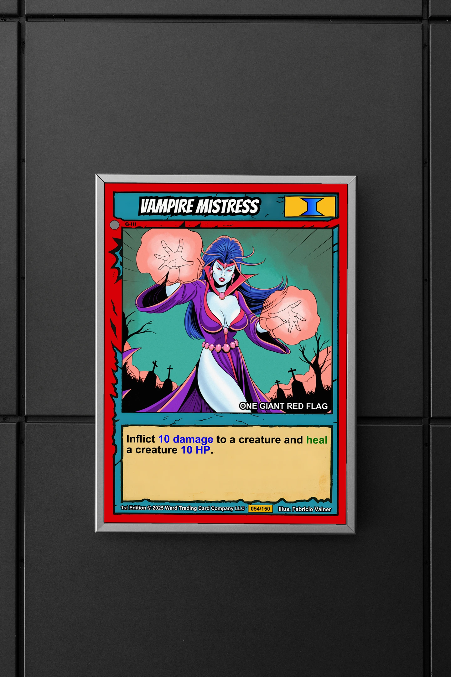 Vampire Mistress Gallery Canvas Print from Ward TCG - Image 3