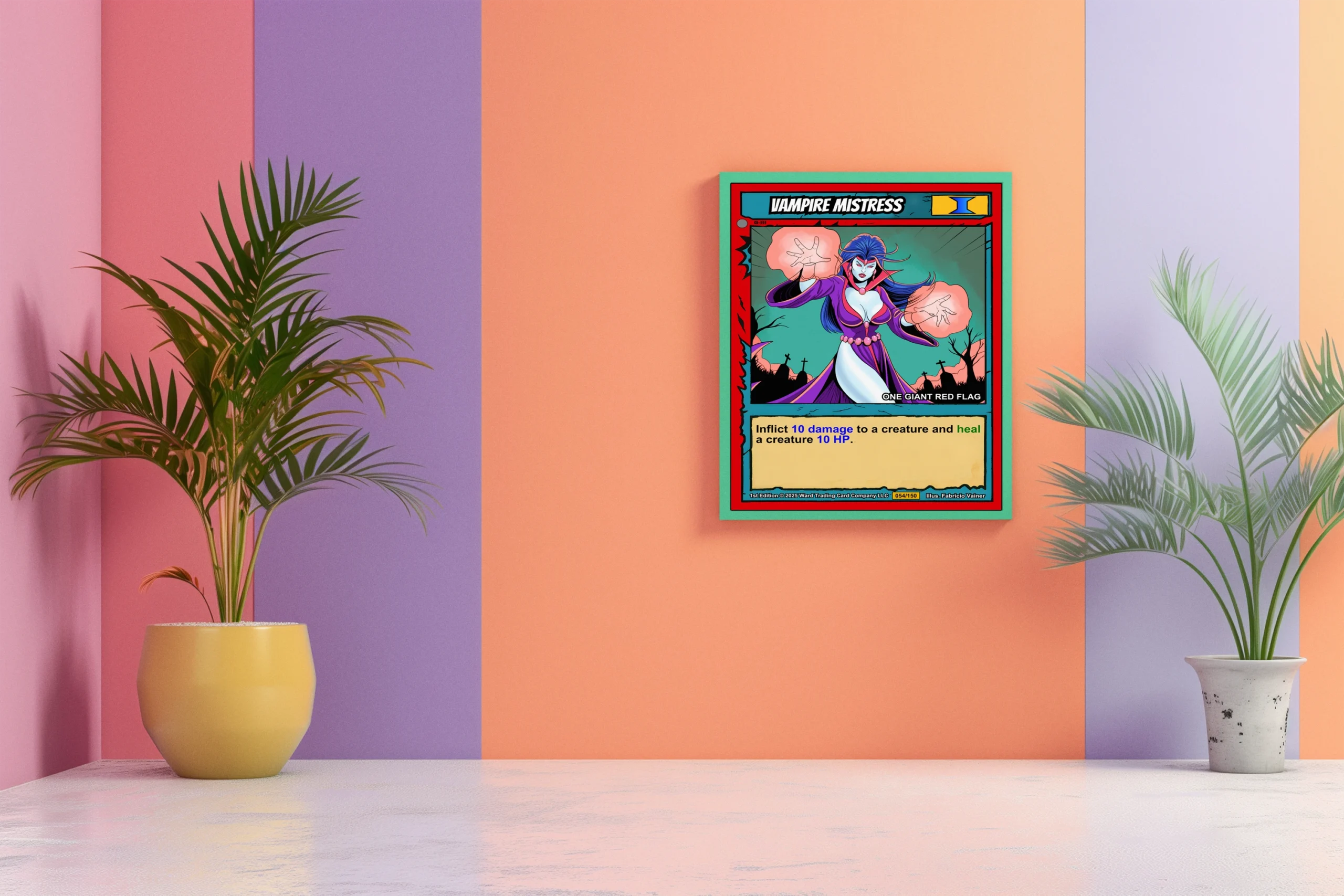 Vampire Mistress Gallery Canvas Print from Ward TCG - Image 4