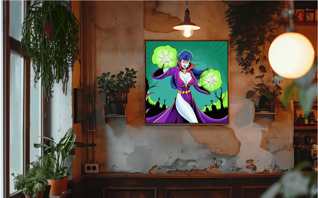 Vampire Queen Art Fantasy Wall Art from Ward TCG - Image 5