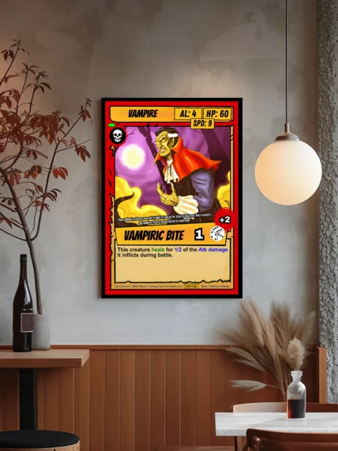Vampire Fantasy Art Print from Ward TCG