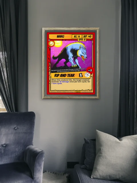 Warg Gallery Archival Print from Ward TCG