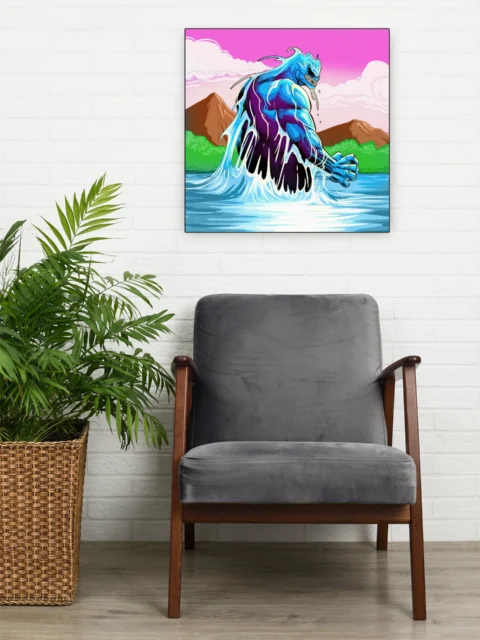 Water Elemental Art Gallery Canvas Print from Ward TCG