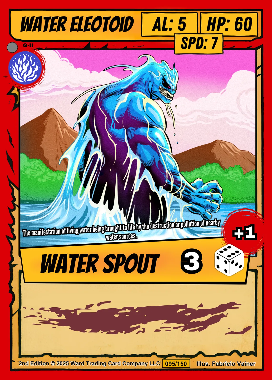 Water Eleotoid Canvas Print from Ward TCG - Image 2