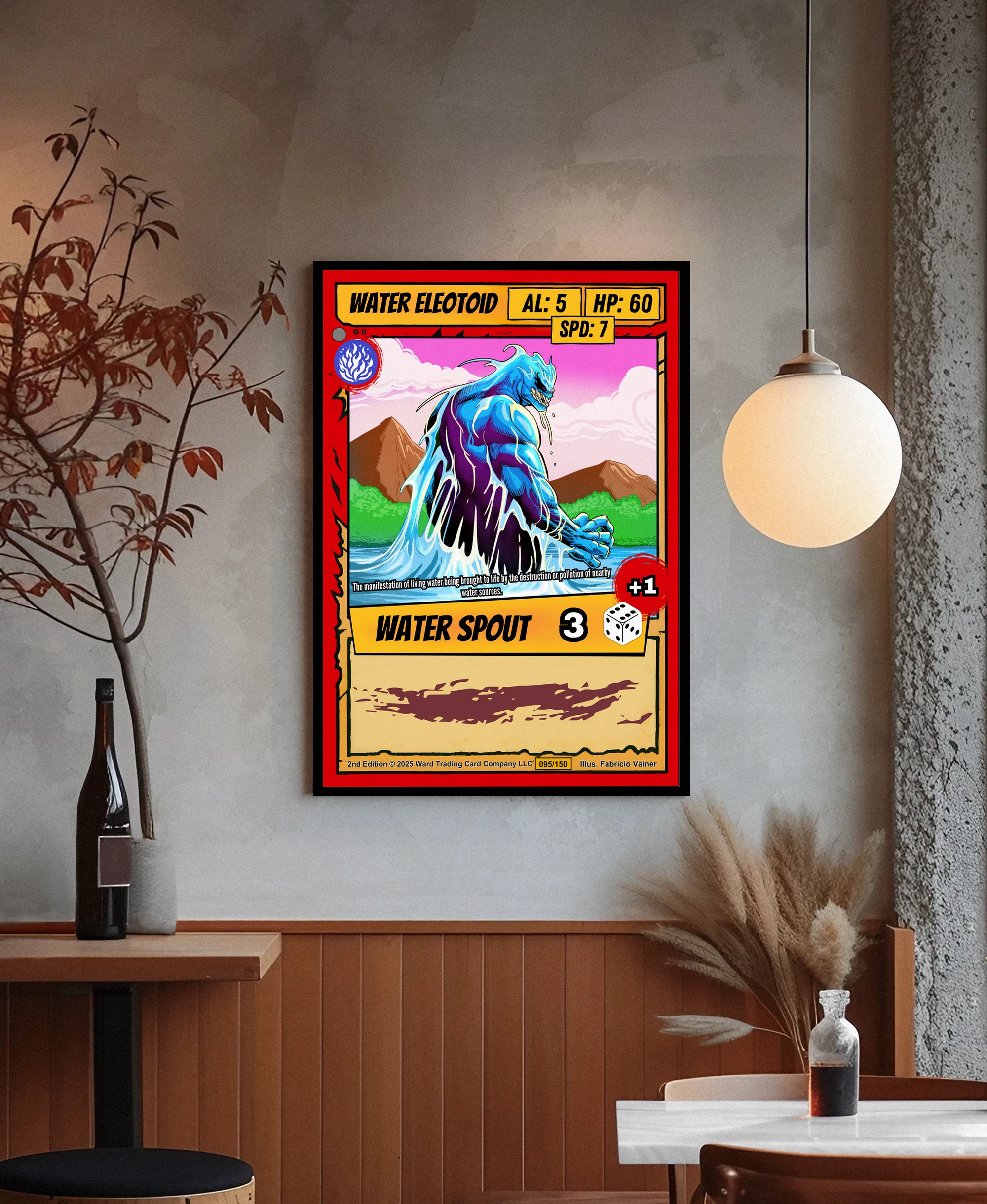 Water Eleotoid Canvas Print from Ward TCG