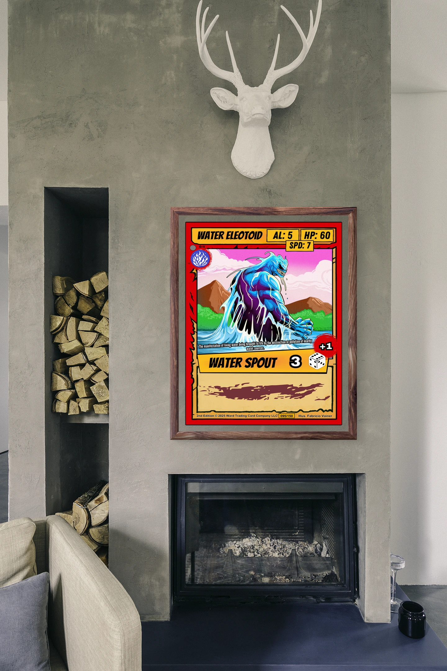 Water Eleotoid Canvas Print from Ward TCG - Image 4