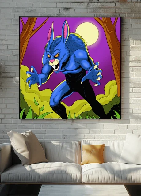 Wererabbit Art Gallery Archival Print from Ward TCG
