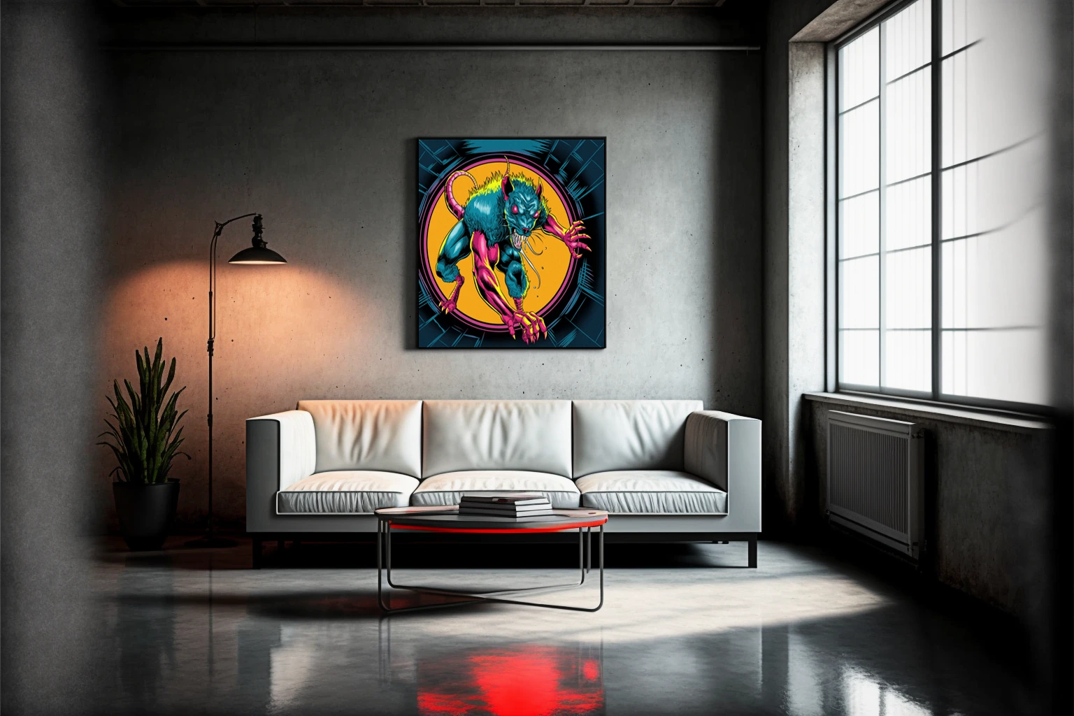 Wererat 1 Art Fantasy Canvas Artwork from Ward TCG - Image 4