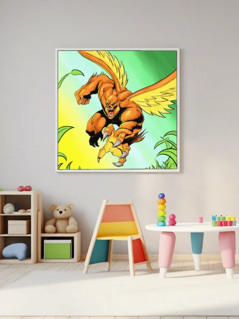 Wings Of The Beast Art Fantasy Art Print from Ward TCG