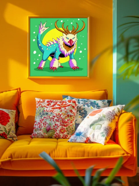 Winter Griffin Art Gallery Canvas Print from Ward TCG