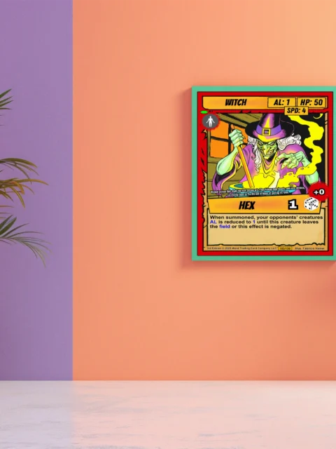 Witch Fantasy Canvas Artwork from Ward TCG