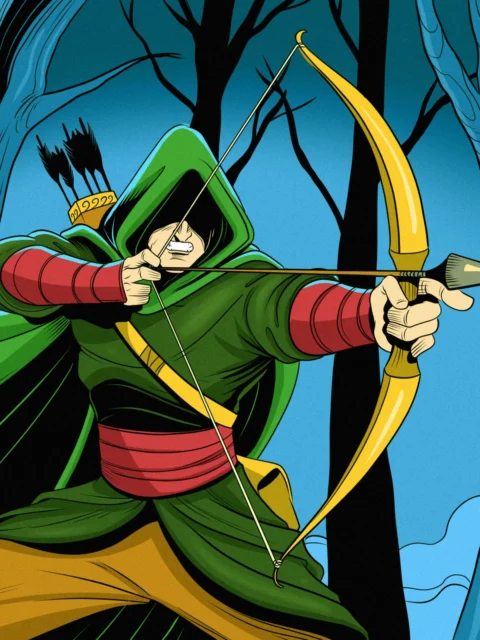 Alternative view of Woodland Elf Art Fantasy Wall Art from Ward TCG