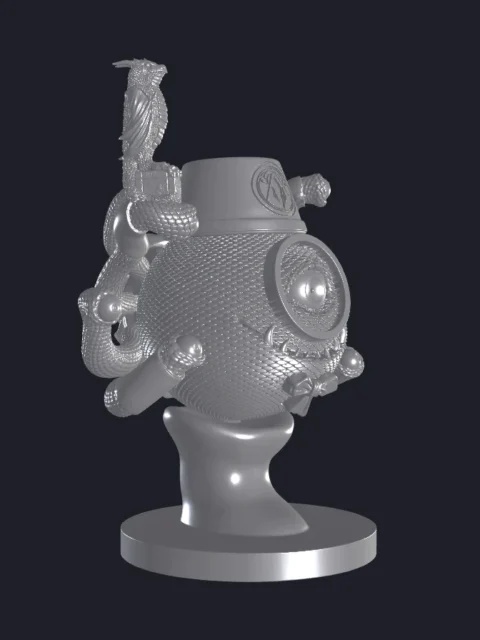 Alternative view of Professor Orlac — Orpheric Miniature | Legends of Calindria