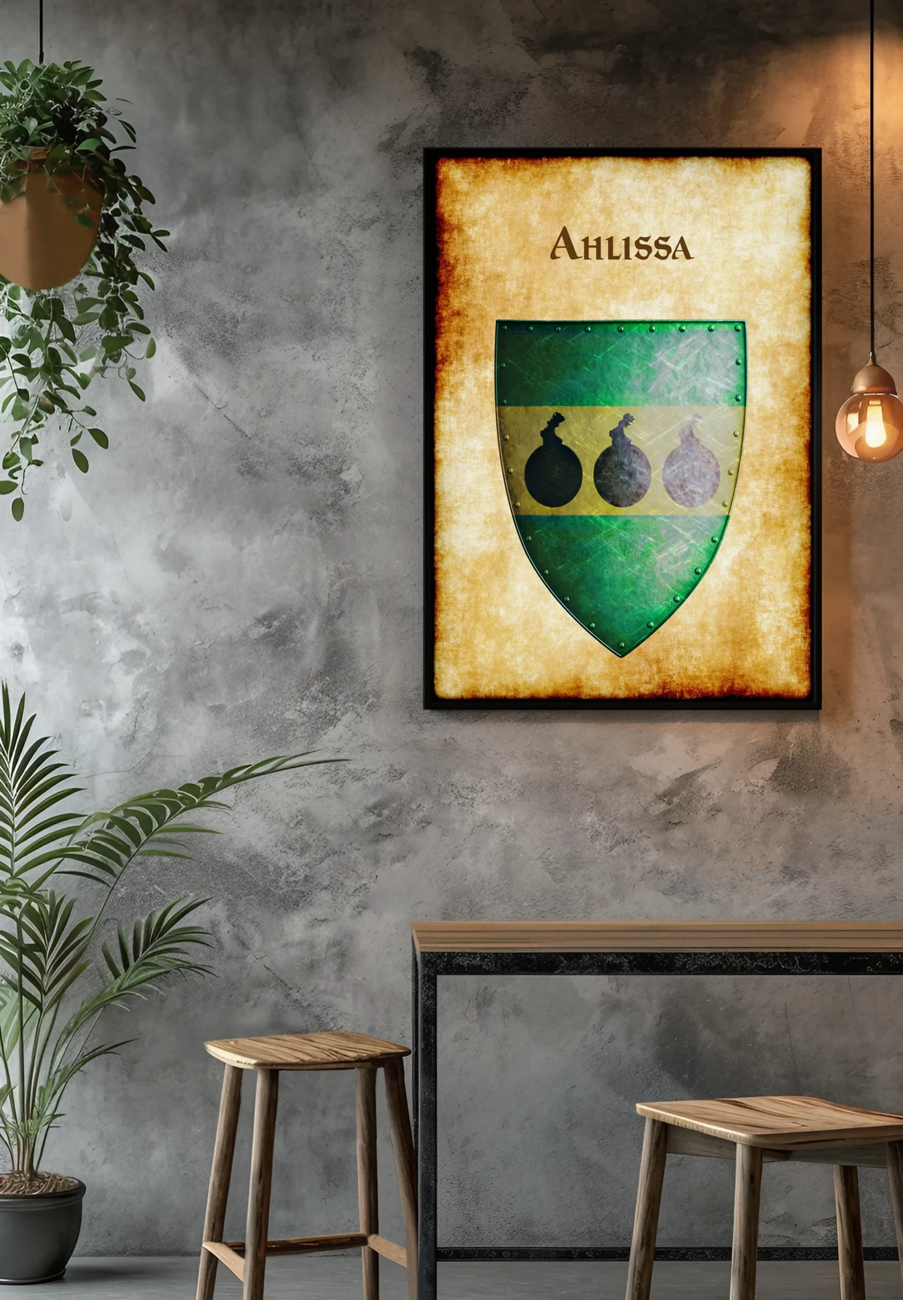 Ahlissa Old Fantasy Canvas Print from Anna Meyer