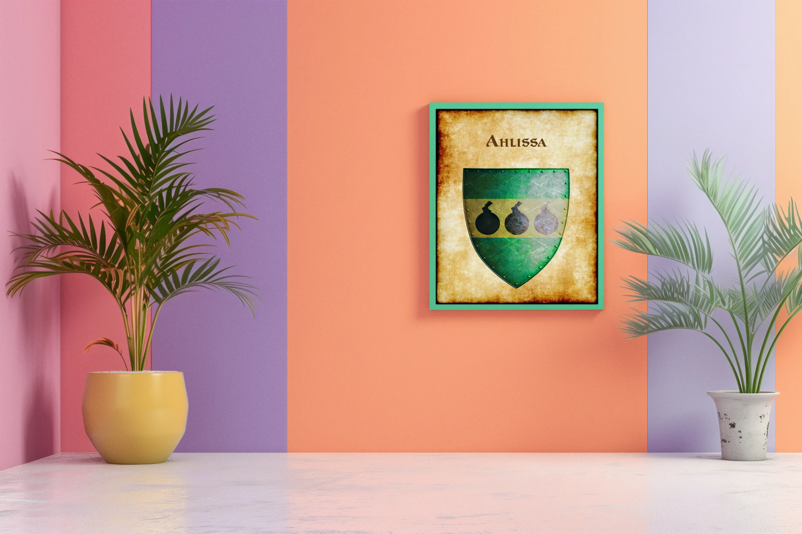 Ahlissa Old Fantasy Canvas Print from Anna Meyer - Image 3