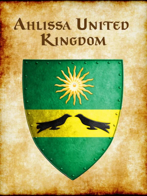 Alternative view of Ahlissa United Kingdom Fantasy Art Print from Anna Meyer