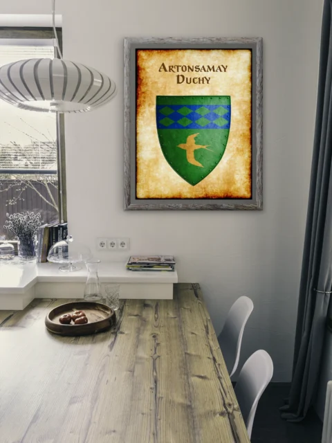 Artonsamay Duchy Fantasy Canvas Print from Anna Meyer