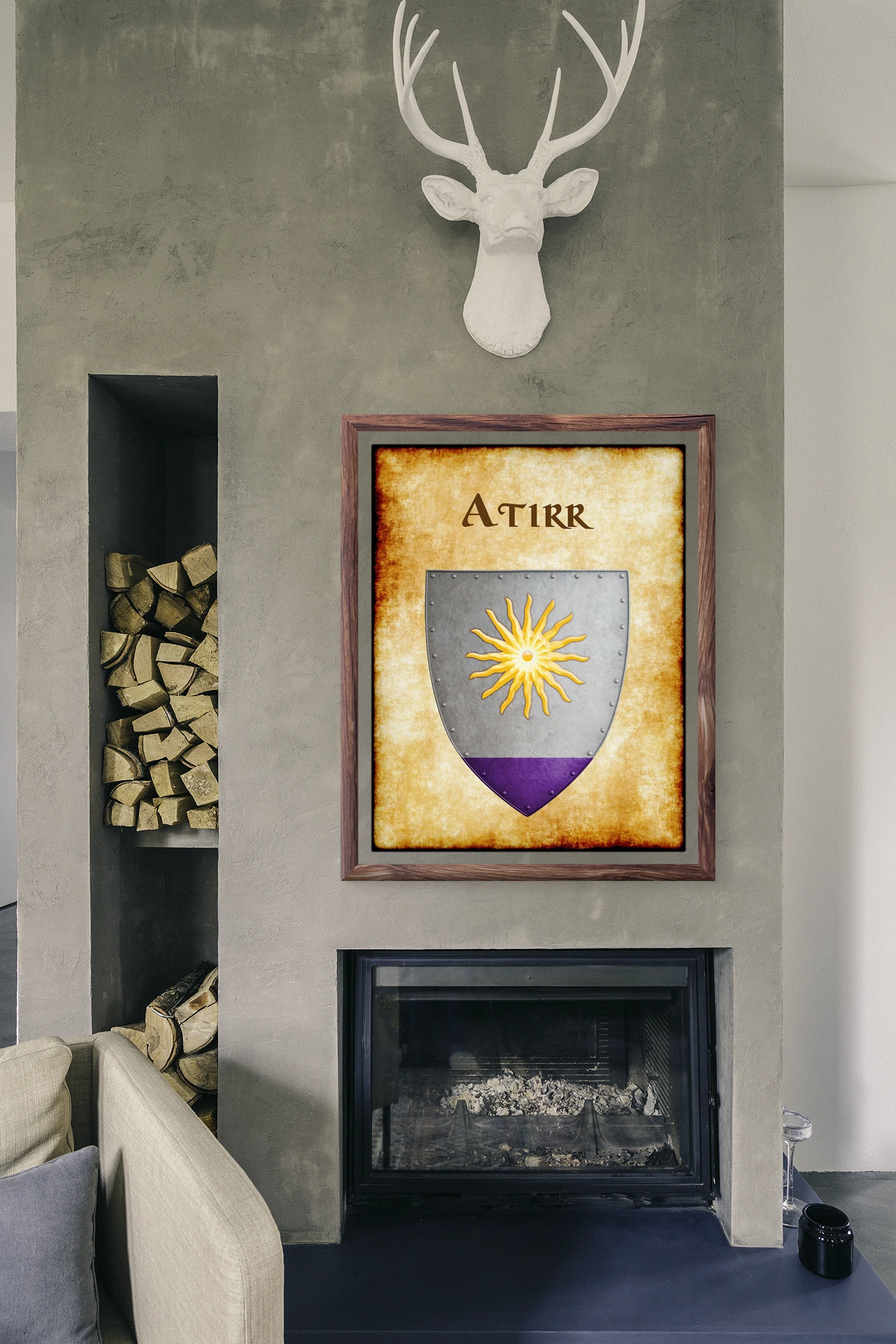 Atirr Canvas Print from Anna Meyer