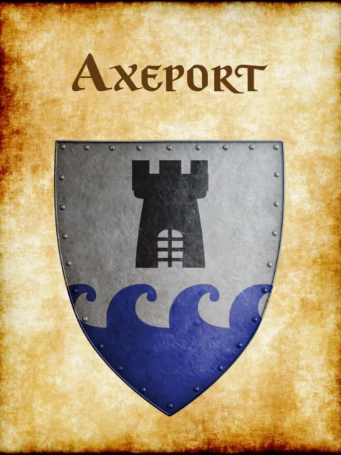 Alternative view of Axeport Fantasy Wall Art from Anna Meyer