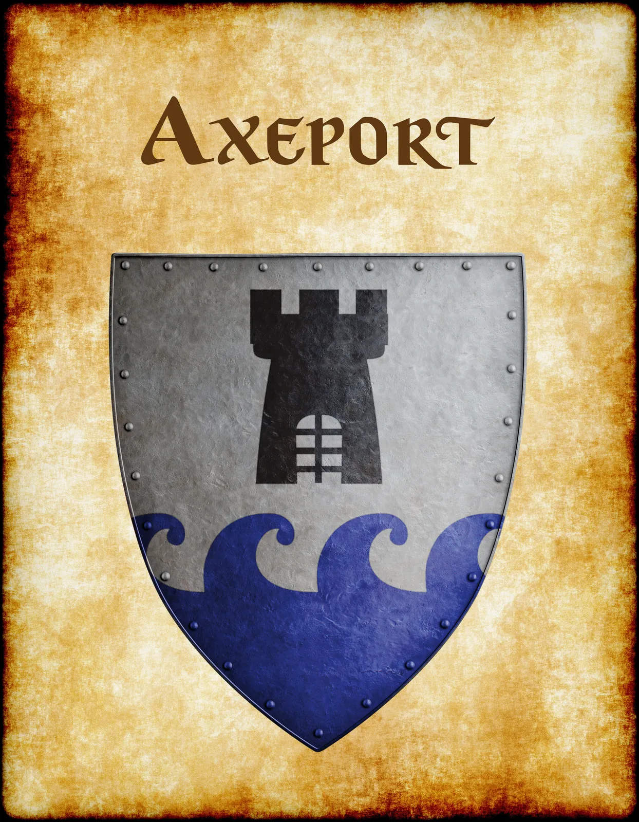 Axeport Fantasy Canvas Print from Anna Meyer - Image 2