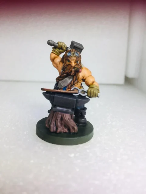 Bagnar Meltiron — Clan Oakentap Dwarf Miniature