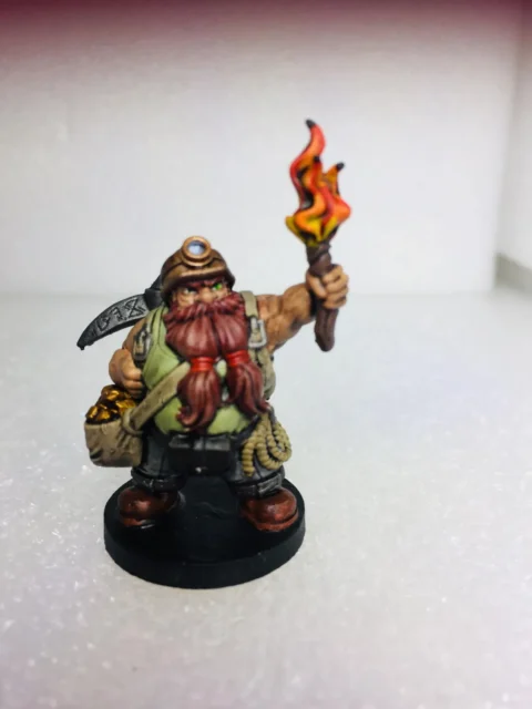 Baldur The Adventurer — Clan Oakentap Dwarf Miniature