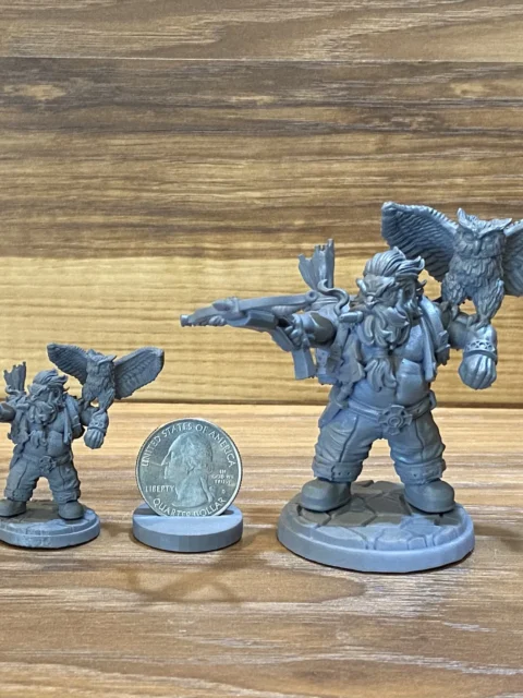 Big Holin Longlook — Clan Oakentap Dwarf Miniature