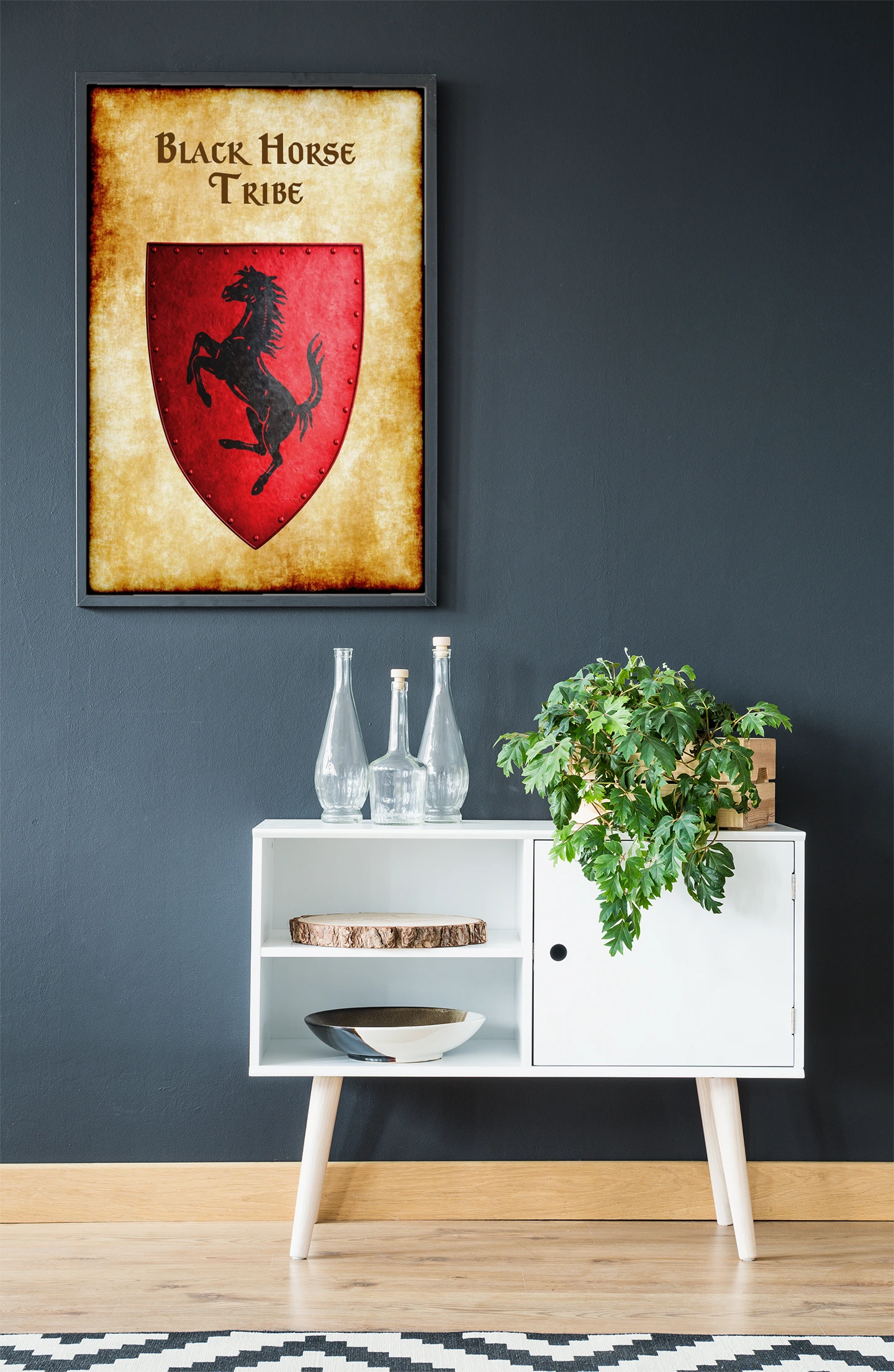 Black Horse Tribe Gallery Archival Print from Anna Meyer - Image 3