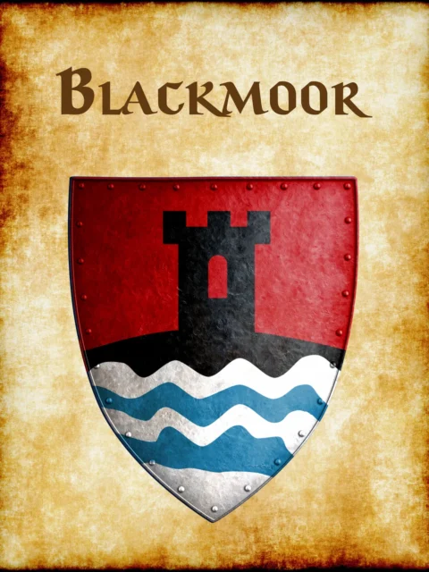 Alternative view of Blackmoor Fantasy Canvas Artwork from Anna Meyer