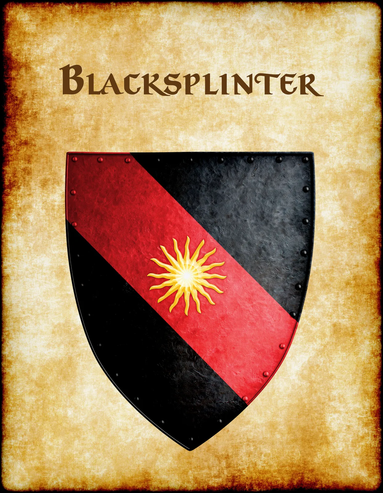 Blacksplinter Fine Art Canvas from Anna Meyer - Image 2