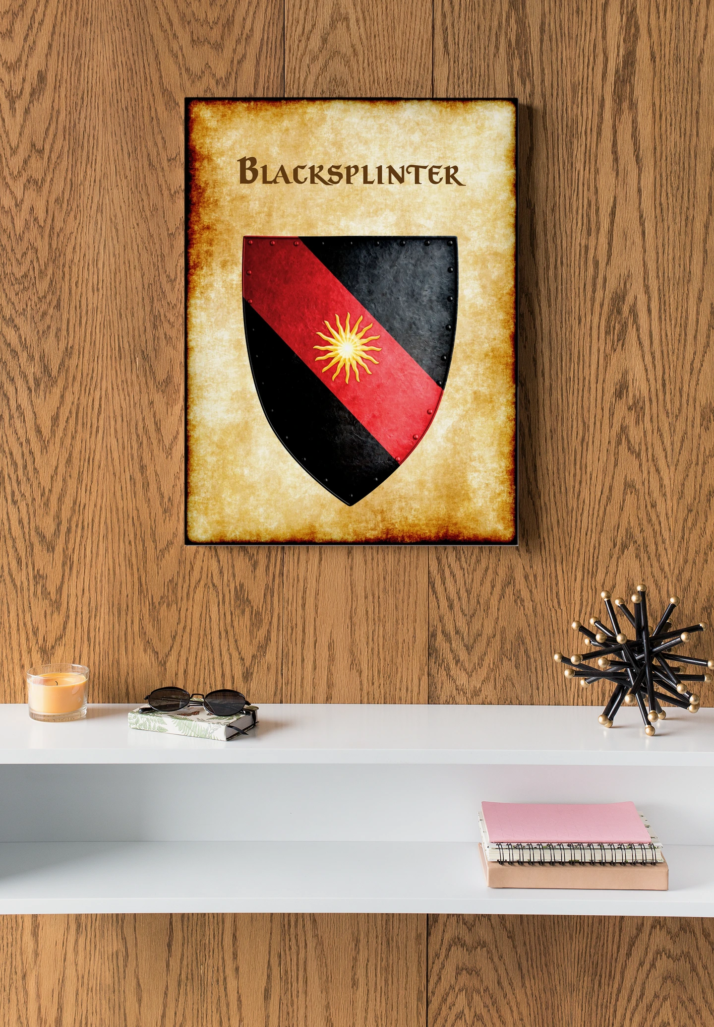 Blacksplinter Fine Art Canvas from Anna Meyer