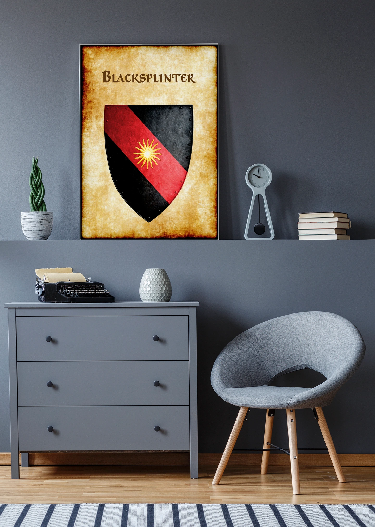 Blacksplinter Fine Art Canvas from Anna Meyer - Image 5