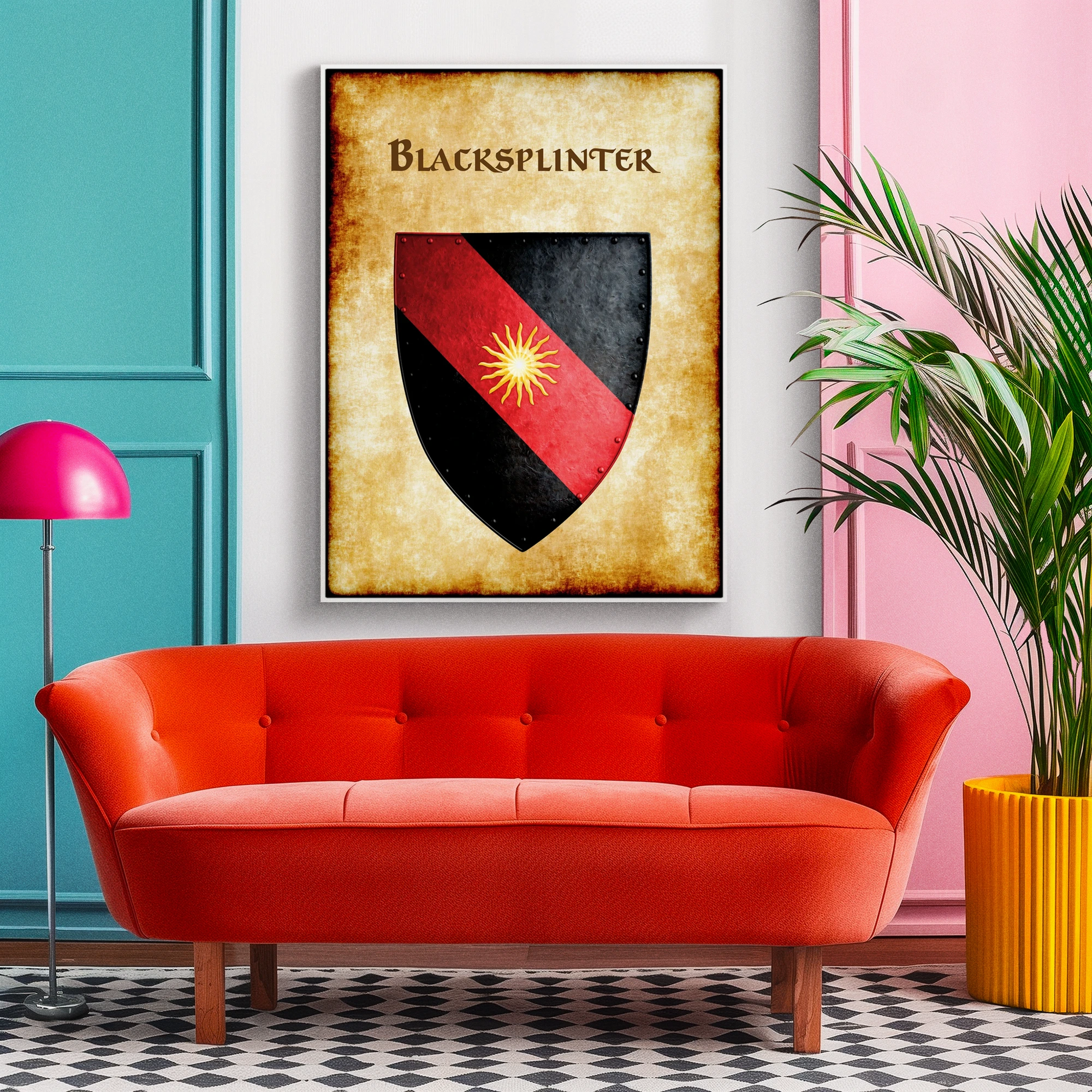 Blacksplinter Fine Art Canvas from Anna Meyer - Image 3