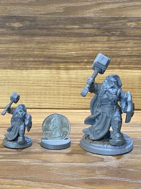 Bryna The Indomitable Bearded — Clan Oakentap Dwarf Miniature