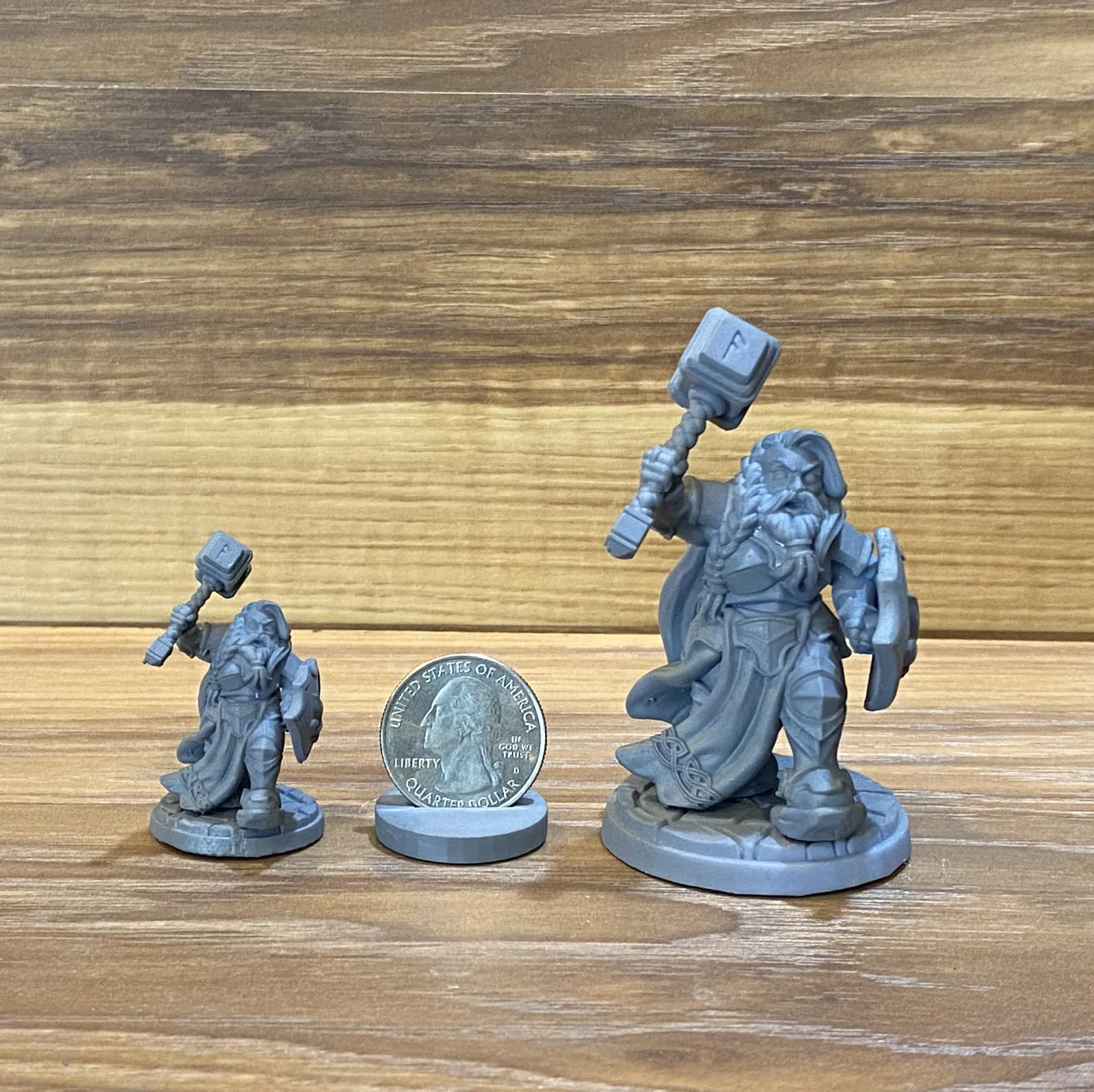 Bryna The Indomitable Bearded — Clan Oakentap Dwarf Miniature