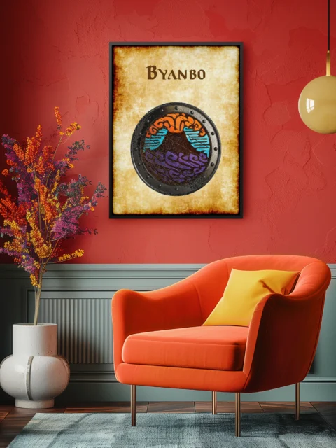 Byanbo Fantasy Canvas Print from Anna Meyer