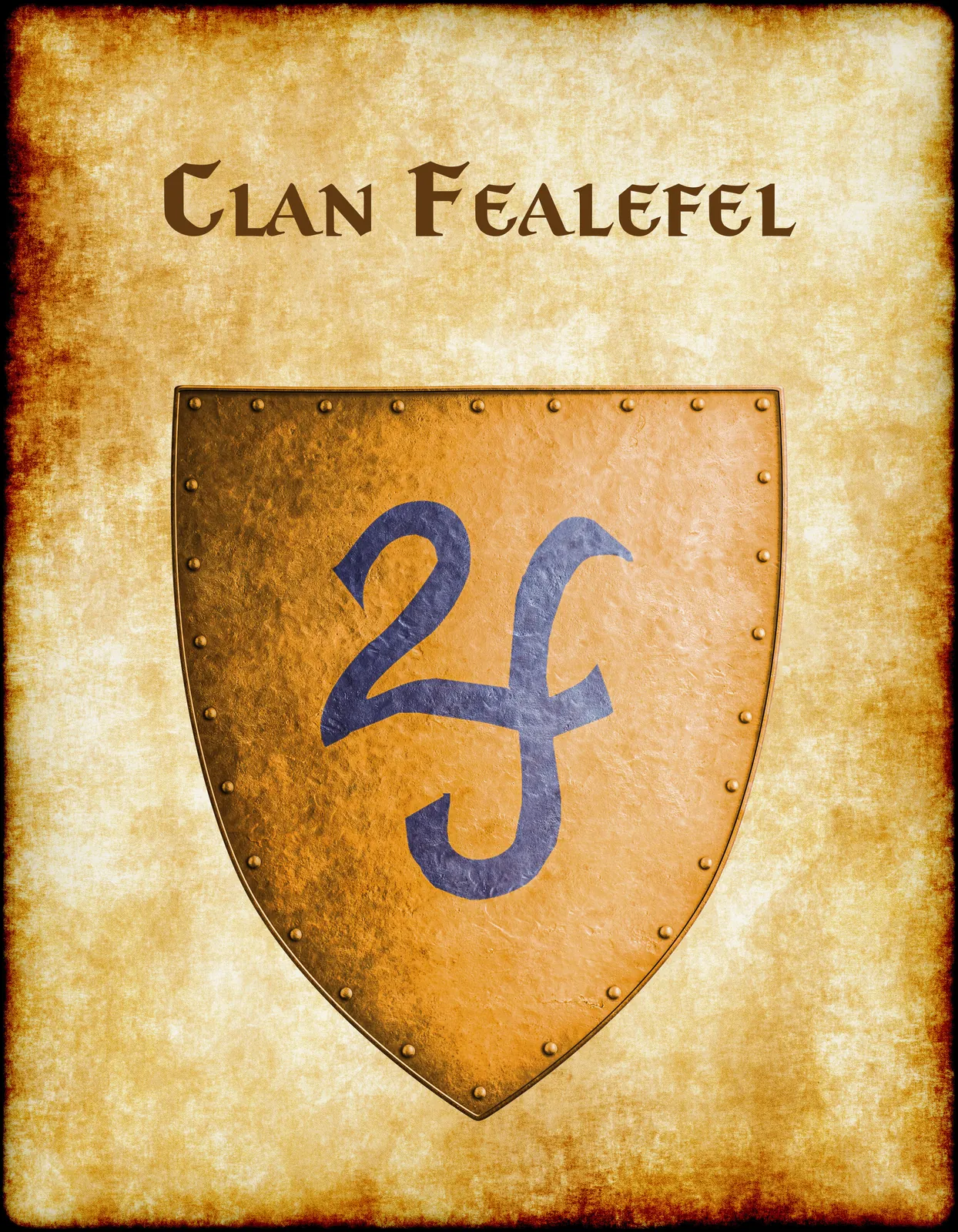 Clan Fealefel Fine Art Canvas from Anna Meyer - Image 2