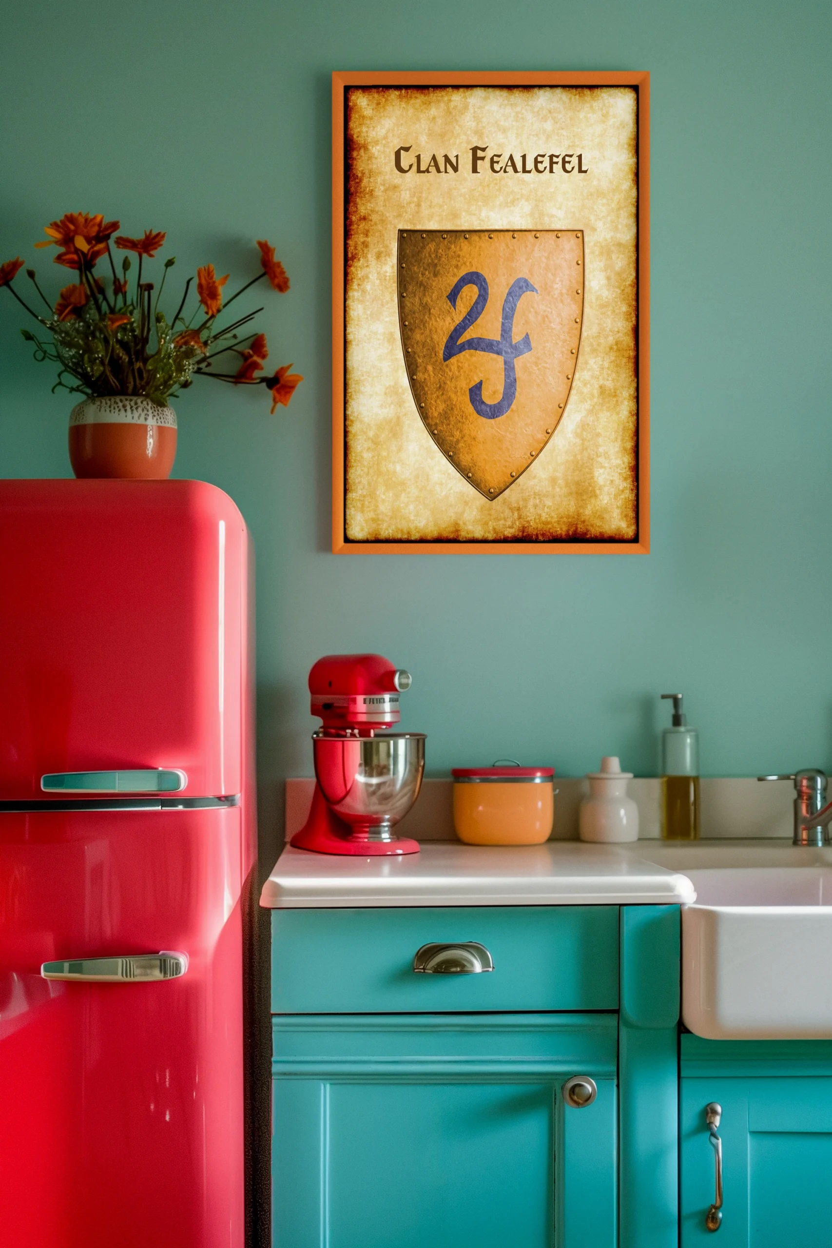 Clan Fealefel Fine Art Canvas from Anna Meyer