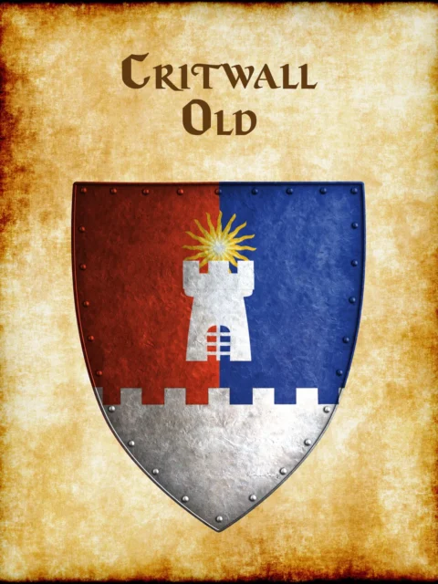 Alternative view of Critwall Old Fantasy Canvas Print from Anna Meyer