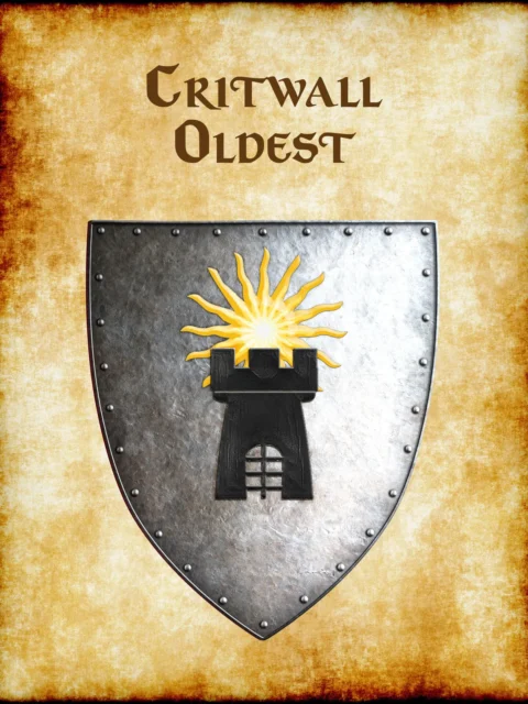 Alternative view of Critwall Oldest Fantasy Canvas Artwork from Anna Meyer