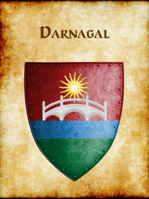 Alternative view of Darnagal Fantasy Canvas Print from Anna Meyer