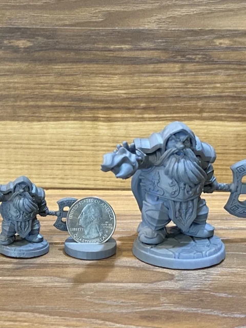 Dorfas The Eldritch Knight — Clan Oakentap Dwarf Miniature