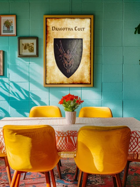 Dragotha Cult Aged Gallery Archival Print from Anna Meyer