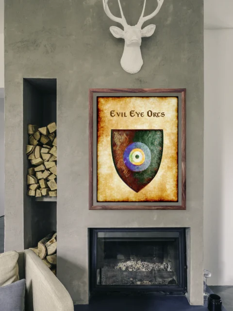 Evil Eye Orcs Gallery Canvas Print from Anna Meyer