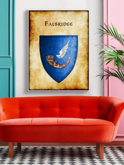 Falsridge Fantasy Canvas Print from Anna Meyer
