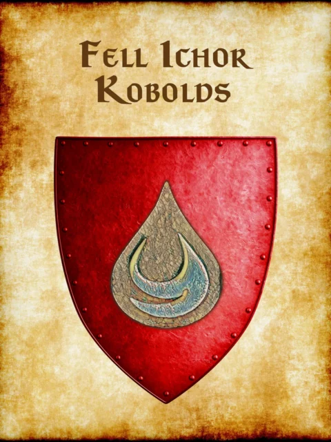 Alternative view of Fell Ichor Kobolds Fine Art Canvas from Anna Meyer