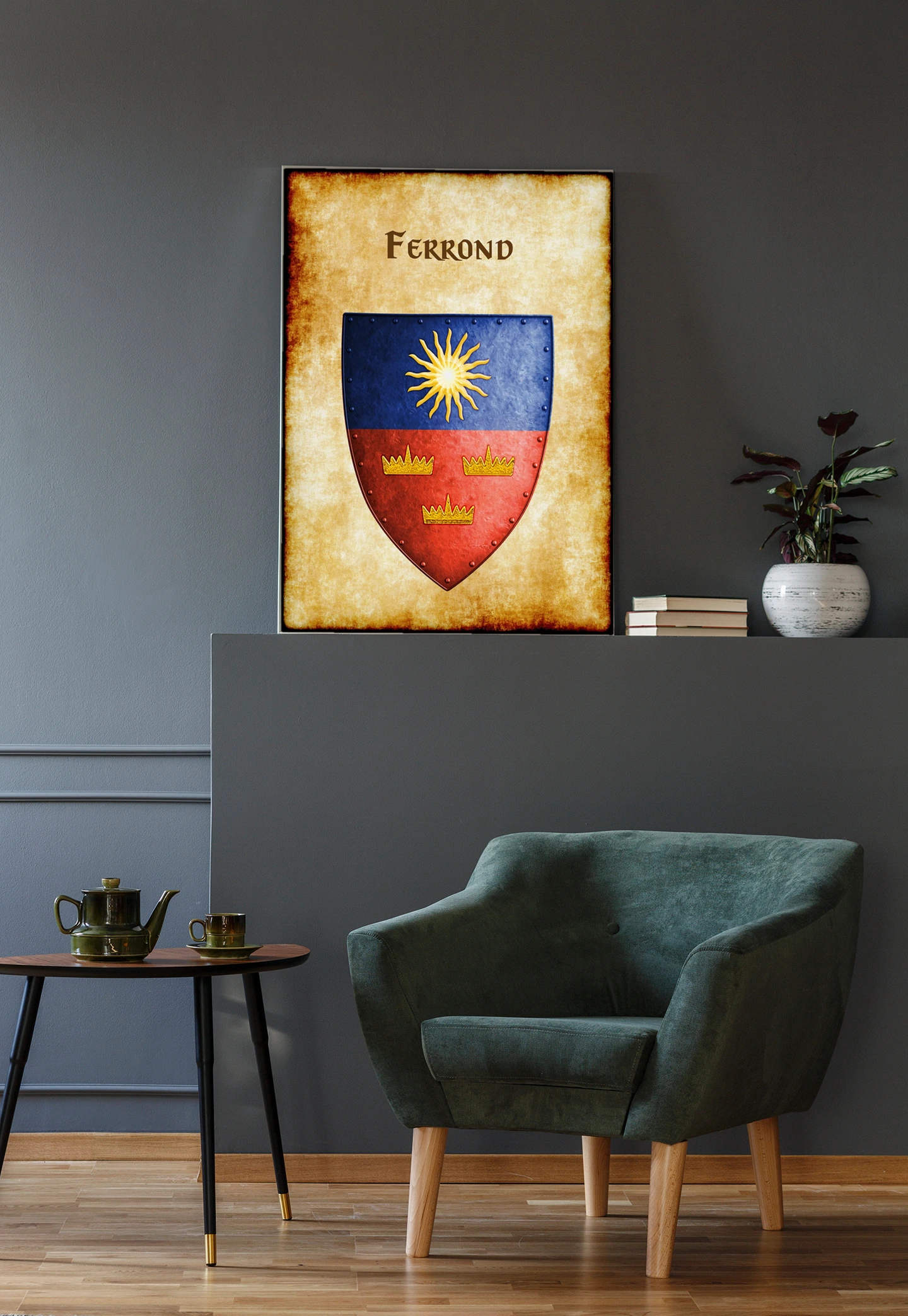 Ferrond Fantasy Canvas Print from Anna Meyer